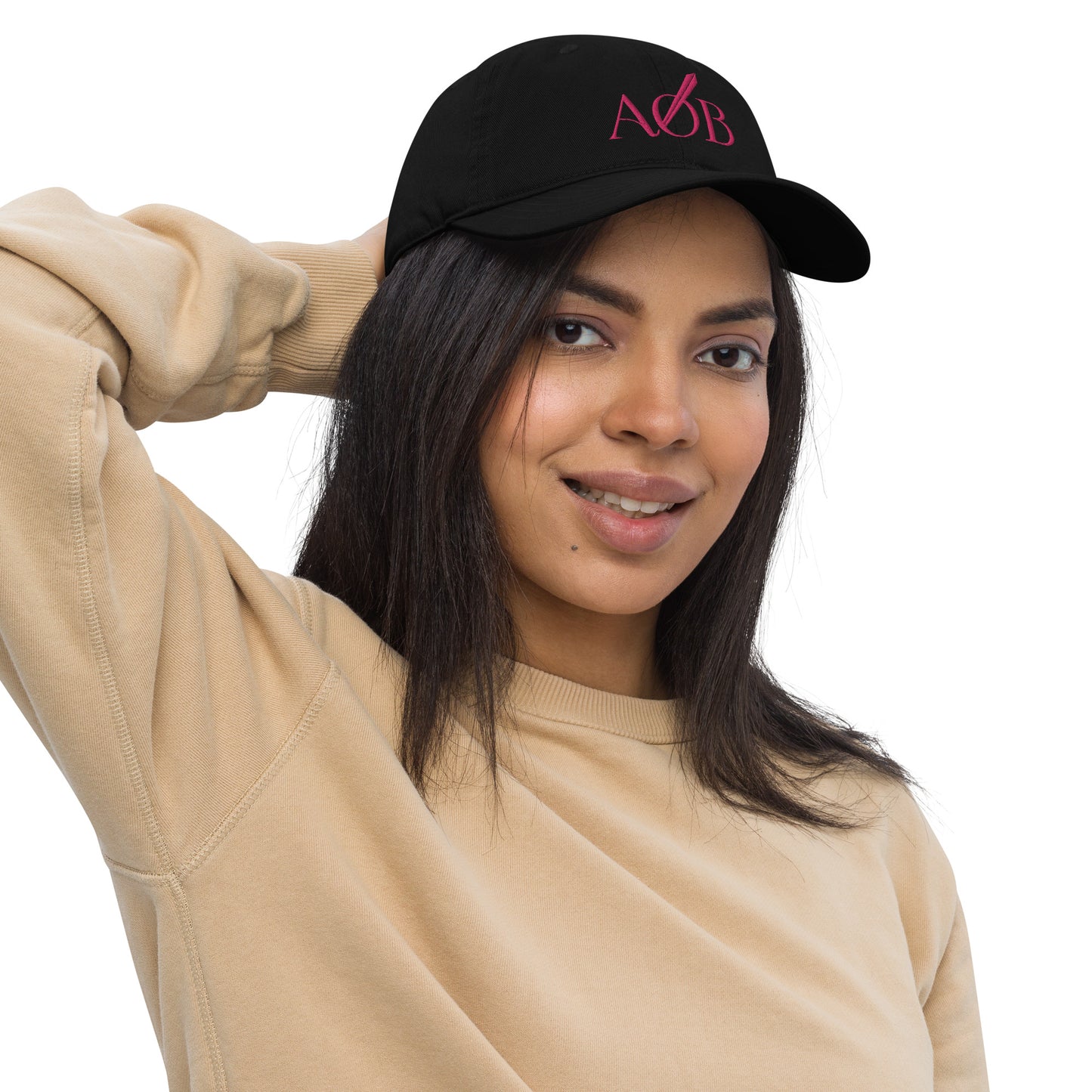 AOB Lipstick Print Baseball Hat